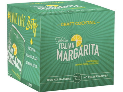 Fabrizia Limoncello Italian Margarita Canned Cocktail 4/355ml - Uptown Spirits