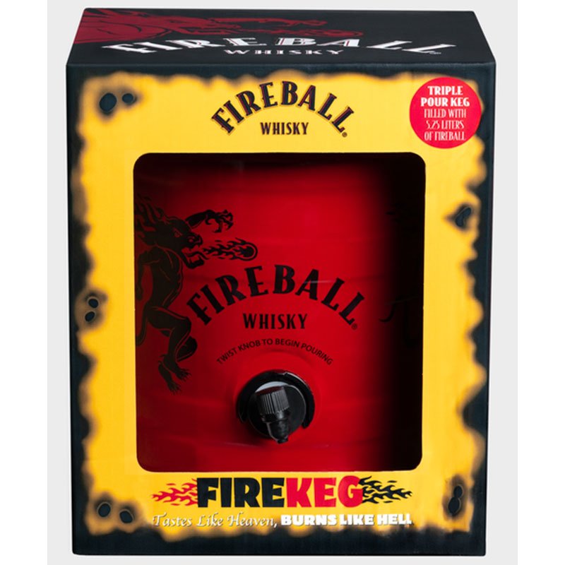 Fireball Keg Cinnamon Whiskey 5.25L - Uptown Spirits