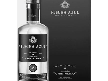 Flecha Azul Anejo Cristalino Tequila 750ml | Mark Wahlberg Tequila - Uptown Spirits
