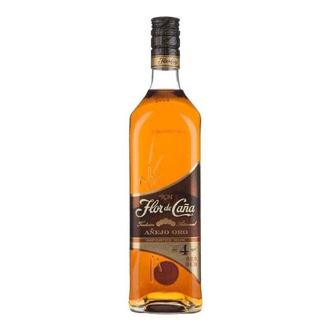 Flor De Cana 4 Year Anejo Oro 750ml - Uptown Spirits