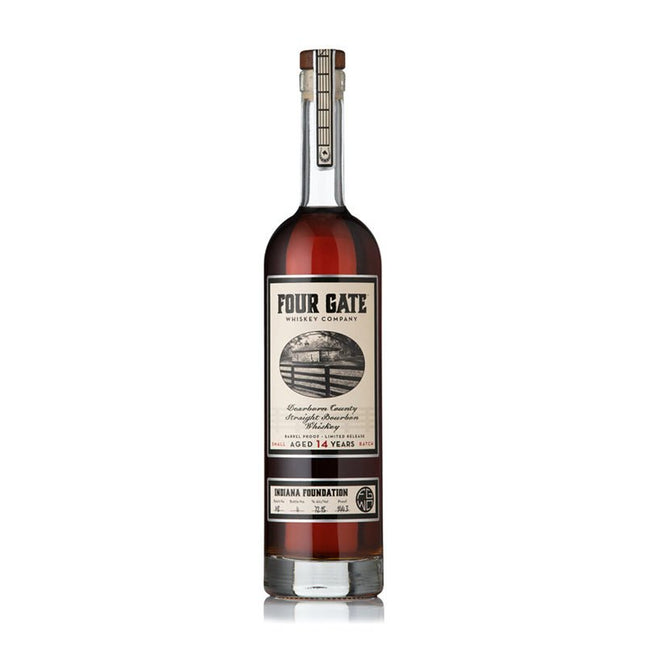 Four Gate 14 Year Indiana Foundation Limited Release Bourbon Whiskey 750ml - Uptown Spirits
