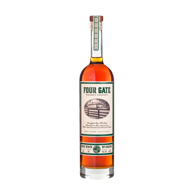Four Gate Split Stav by Kelvin Release 10 Rye Whiskey 750ml - Uptown Spirits