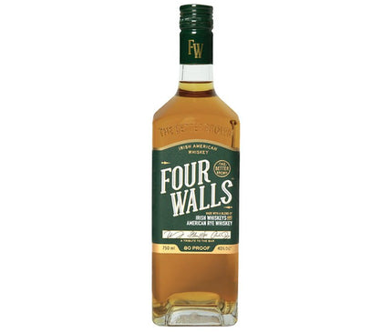 Four Walls Irish & American Blend Whiskey 750ml - Uptown Spirits