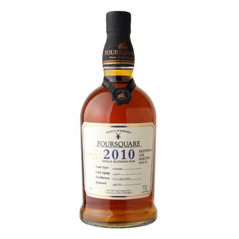 Foursquare 12 Year 2010 Single Blended Rum 750ml - Uptown Spirits