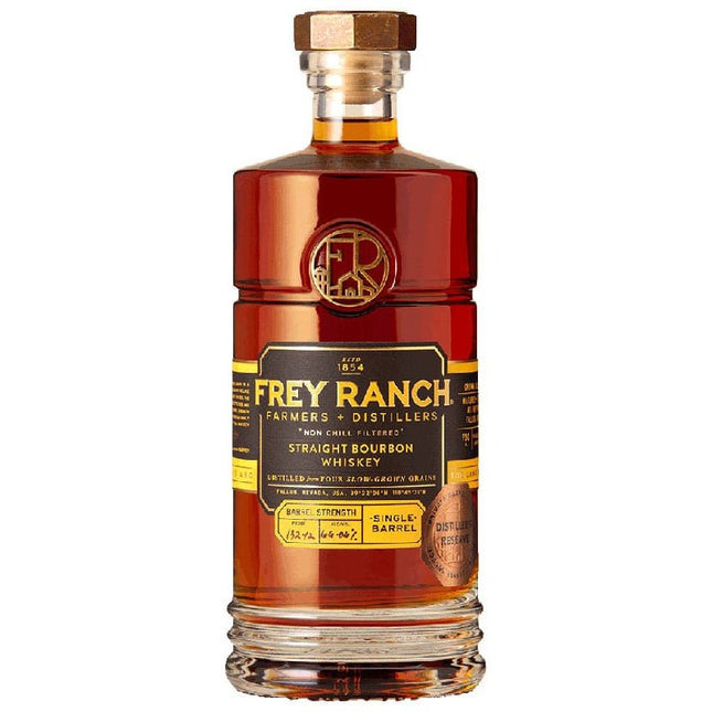 Frey Ranch Barrel Strength Single Barrel Bourbon Whiskey 750ml - Uptown Spirits