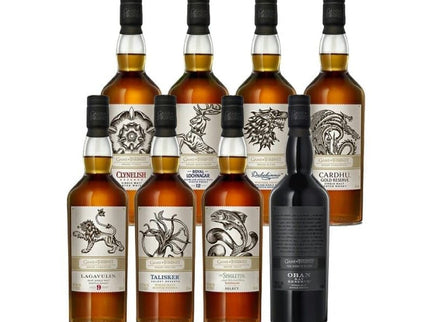 Game Of Thrones Complete Collection Scotch Whiskey Set - Uptown Spirits