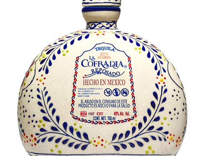 Gema Talavera Ceramic Anejo Tequila 750ml - Uptown Spirits