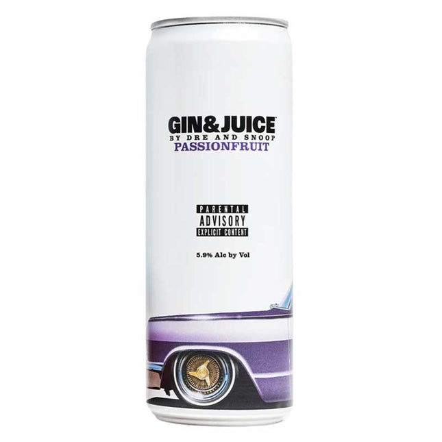 Gin & Juice Passion Fruit 4/355 by Dr. Dre & Snoop Dogg - Uptown Spirits