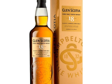 Glen Scotia 18 Year Single Malt Scotch Whisky 750ml - Uptown Spirits
