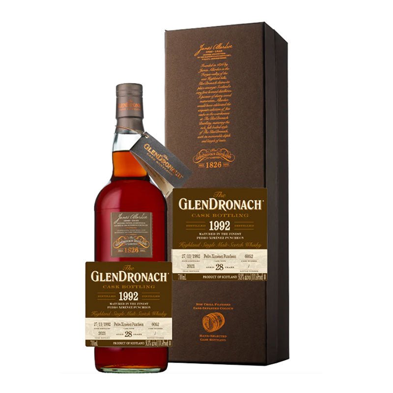 Glendronach Cask 1992 Aged 28 Years Scotch Whiskey 700ml - Uptown Spirits