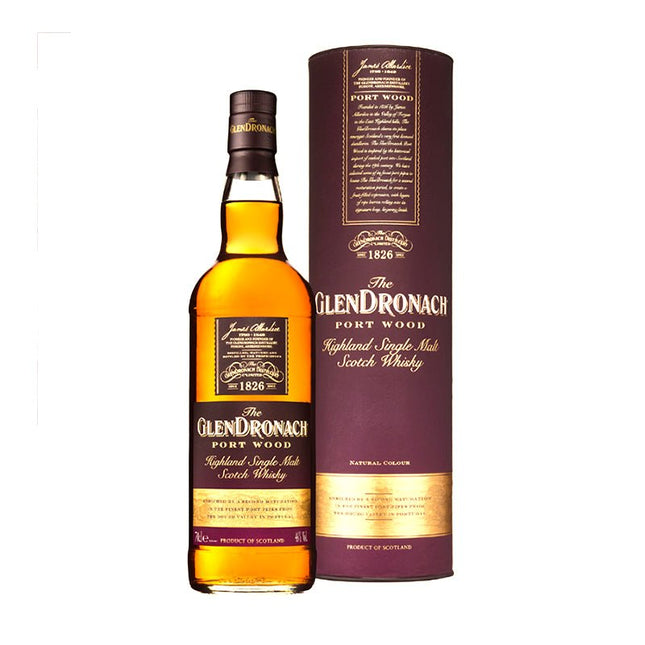 Glendronach Port Wood Scotch Whiskey 750ml - Uptown Spirits