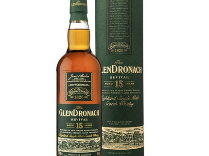 Glendronach Single Malt Scotch Whisky 15 Year 750ml - Uptown Spirits