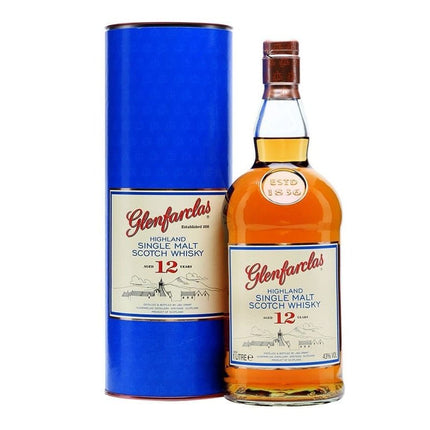 Glenfarclas 12 Year Single Malt Scotch Whiskey 750ml - Uptown Spirits