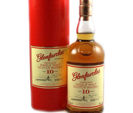 Glenfarclas Highland Single Malt Scotch Whiskey 10 Year 750ml - Uptown Spirits