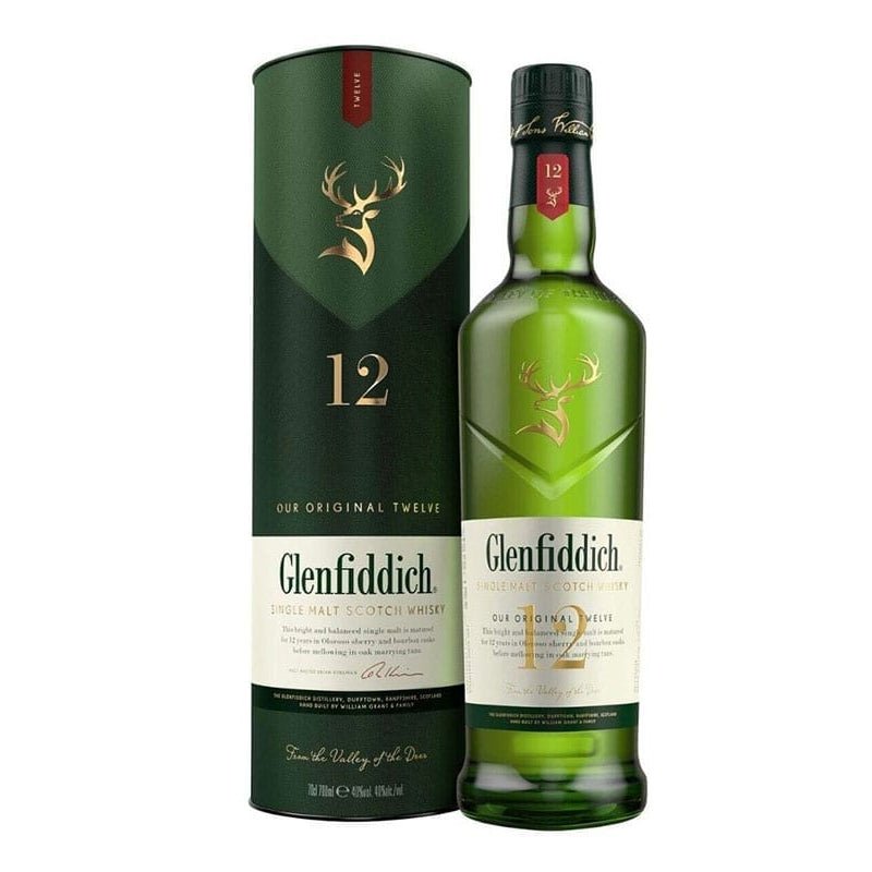 Glenfiddich 12 Year Old Scotch Whiskey 750ml - Uptown Spirits