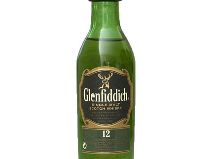 Glenfiddich 12 Year Old Scotch Whiskey Shot 50ml - Uptown Spirits