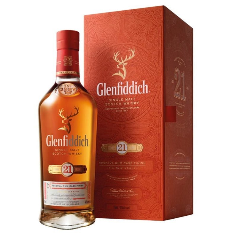 Glenfiddich 21 Year Old Gran Reserva Single Malt Scotch Whisky 750ml - Uptown Spirits