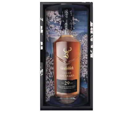 Glenfiddich 29 Years Grand Yozakura Scotch Whiskey 750ml - Uptown Spirits