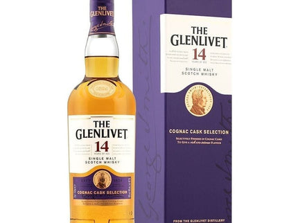 Glenlivet 14 Year Cognac Cask Selection Scotch - Uptown Spirits