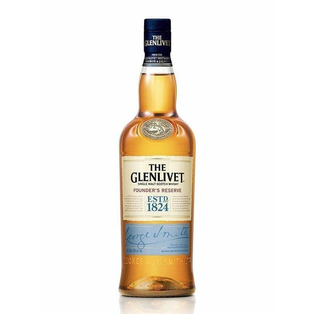Glenlivet Founders Reserve Single Malt Scotch Whiskey 750ml - Uptown Spirits