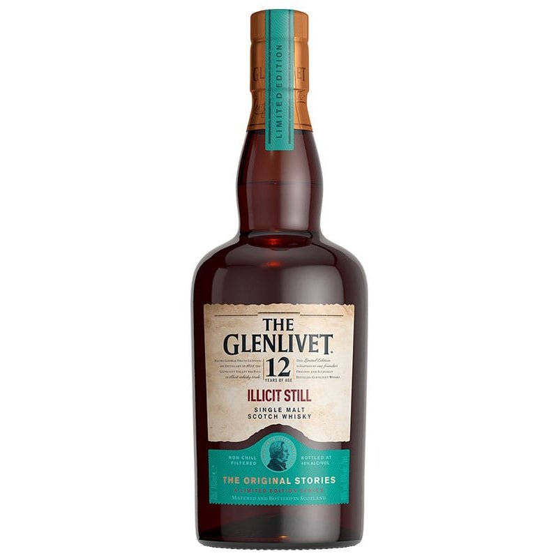 Glenlivet Illicit Still 12 Year Single Malt Scotch Whiskey 750ml - Uptown Spirits