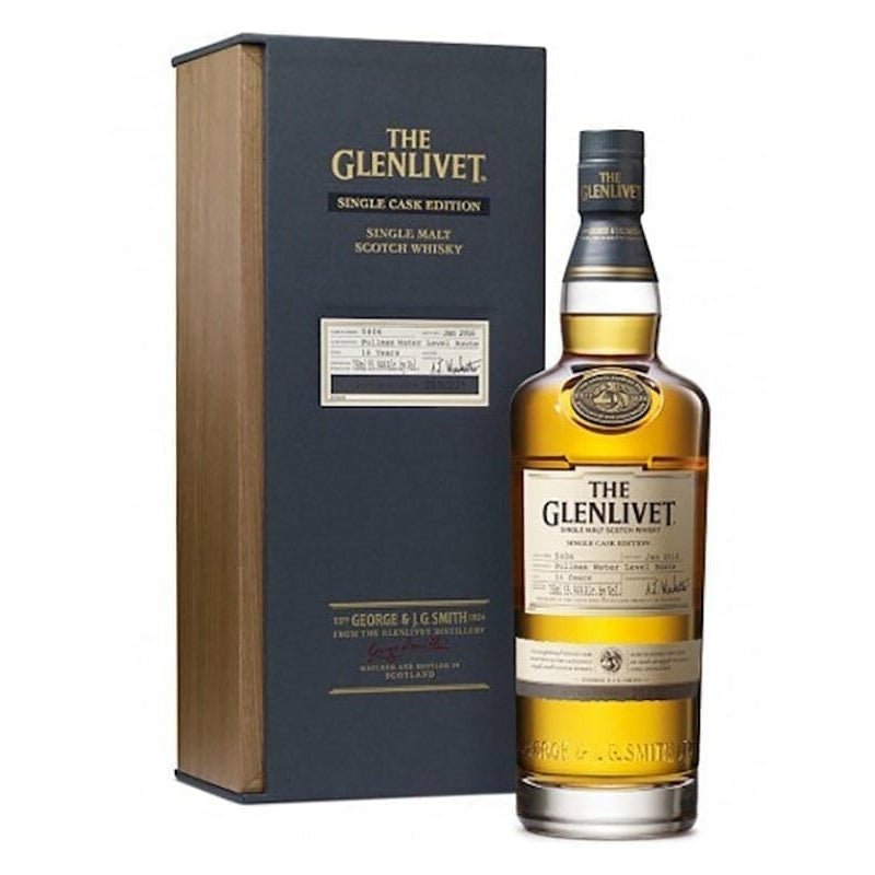 Glenlivet Single Cask Pullman 20th Century Single Malt Scotch Whiskey 750ml - Uptown Spirits