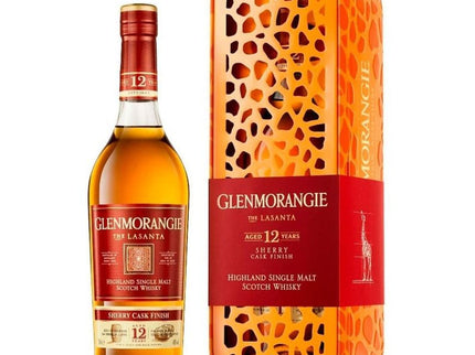 Glenmorangie The Lasanta 12 Year Scotch Whiskey Giraffe Set - Uptown Spirits