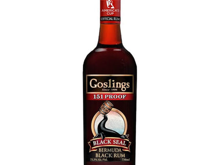 Goslings Black Seal 151 Black Rum 750ml - Uptown Spirits