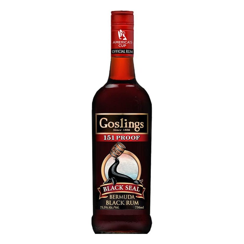 Goslings Black Seal 151 Black Rum 750ml - Uptown Spirits