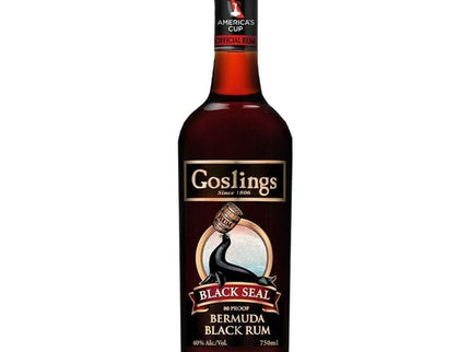 Goslings Black Seal Bermuda Black Rum 750ml - Uptown Spirits