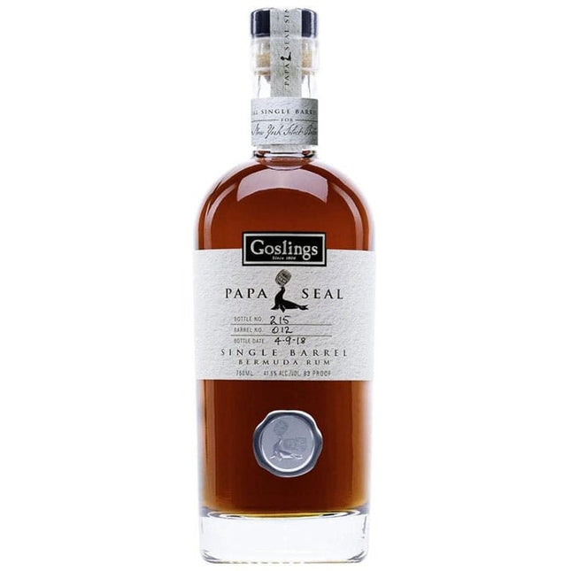 Goslings Papa Seal Single Barrel Bermuda Rum 750ml - Uptown Spirits