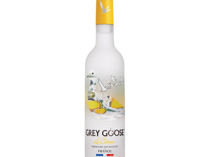 Grey Goose Le Citron Flavored Vodka 375ml - Uptown Spirits