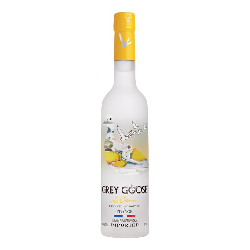 Grey Goose Le Citron Flavored Vodka 375ml - Uptown Spirits