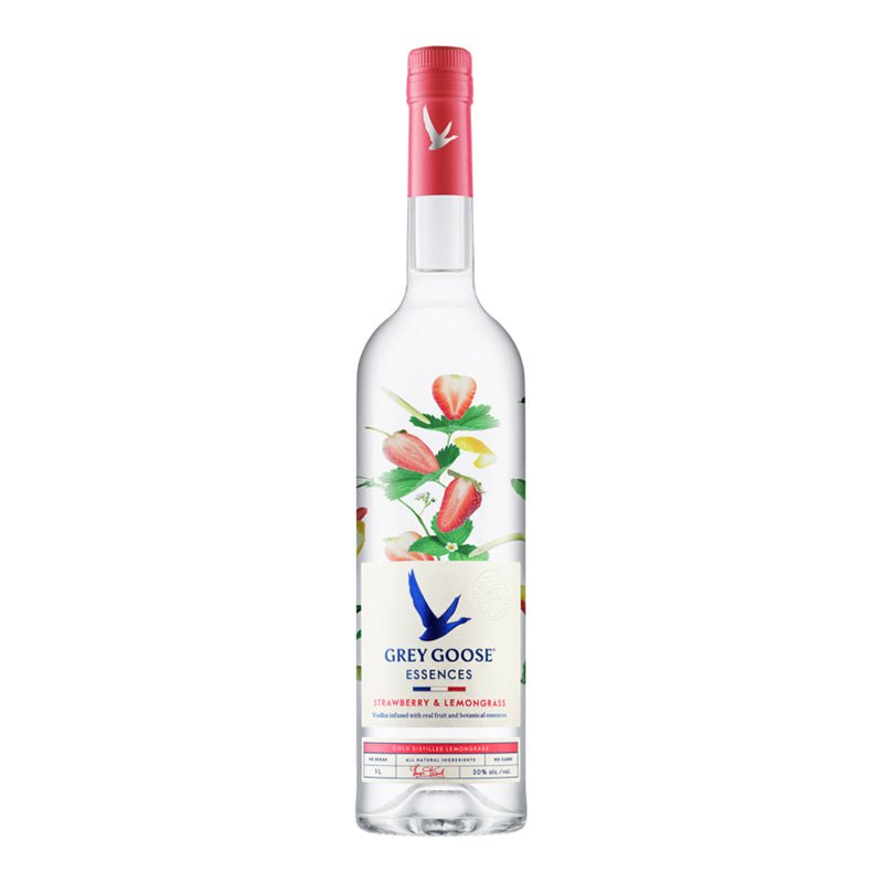 Grey Goose Strawberry & Lemongrass Flavored Vodka 1L - Uptown Spirits