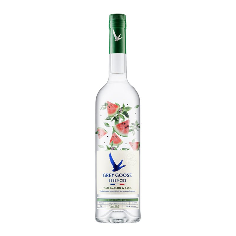 Grey Goose Watermelon & Basil Flavored Vodka 1L - Uptown Spirits