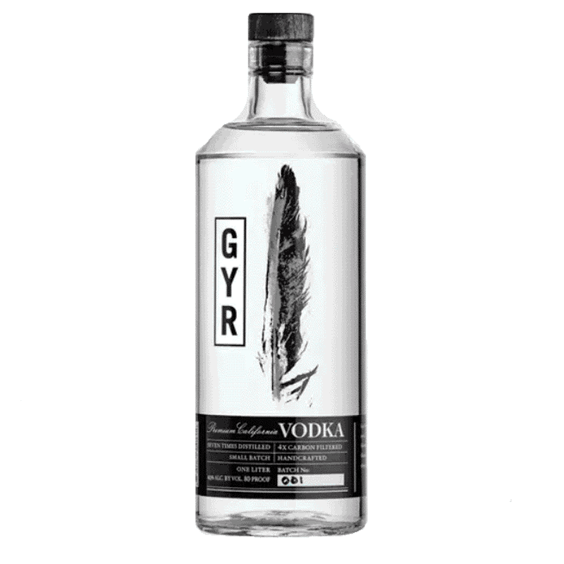 GYR Premium California Vodka 750ml - Uptown Spirits