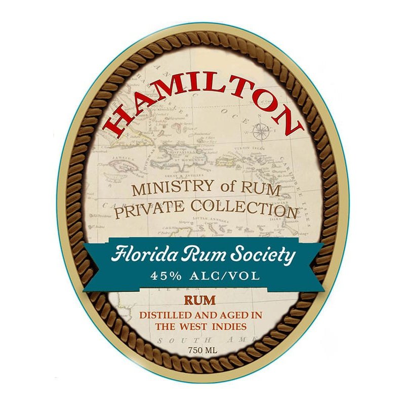 Hamilton Florida Rum Society 750ml - Uptown Spirits