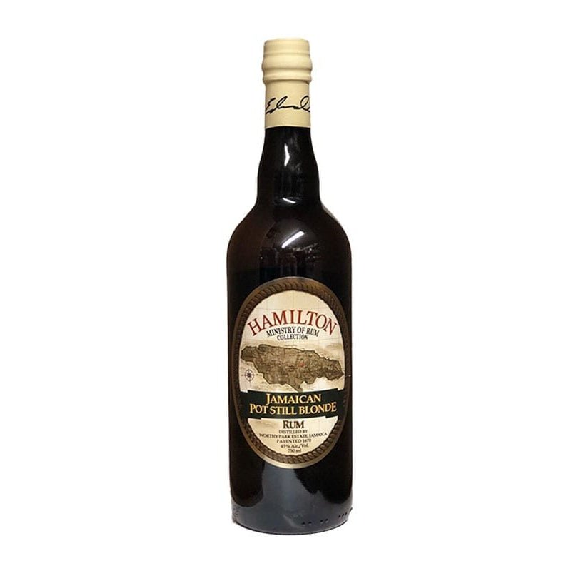 Hamilton Jamaican Pot Still Blonde Rum 750ml - Uptown Spirits