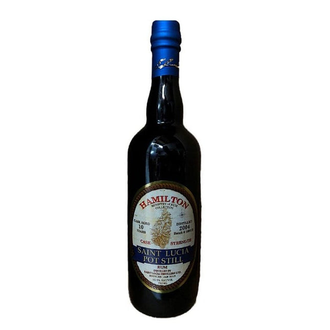 Hamilton Saint Lucia Pot Still 10 Year Rum 750ml - Uptown Spirits