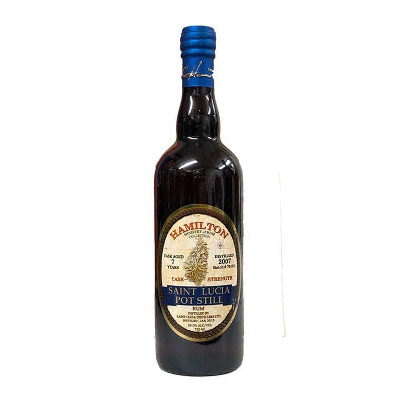 Hamilton Saint Lucia Pot Still 7 Year Rum 750ml - Uptown Spirits