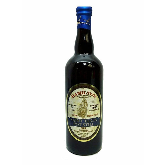 Hamilton Saint Lucia Pot Still 9 Year Rum 750ml - Uptown Spirits