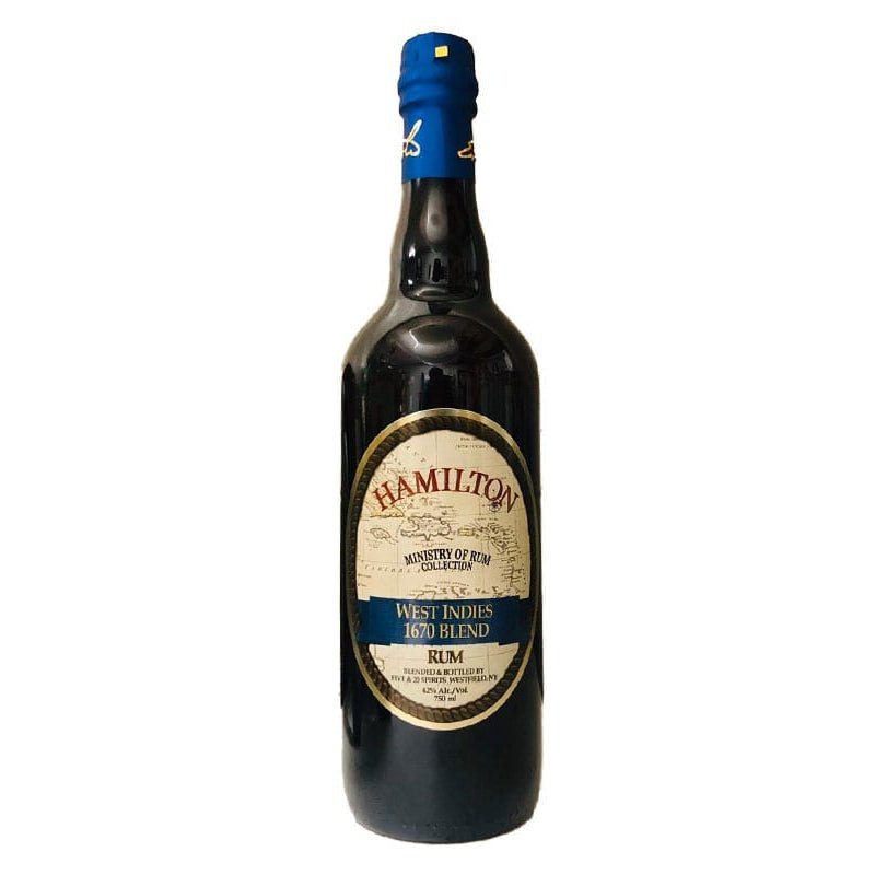 Hamilton West Indies 1670 Blend Rum 375ml - Uptown Spirits