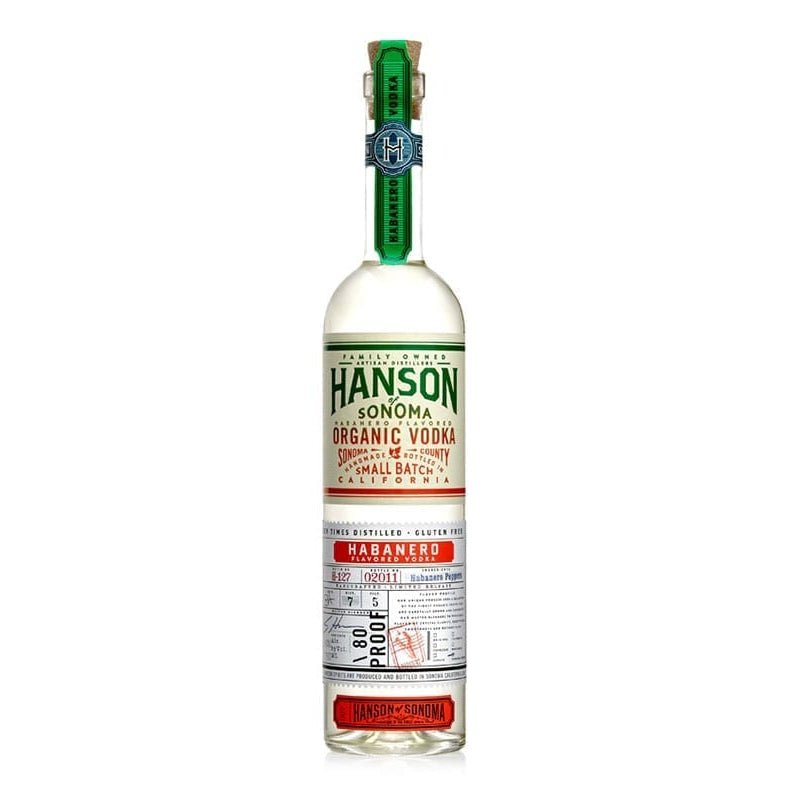 Hanson of Sonoma Habanero Organic Vodka 750ml - Uptown Spirits