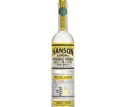 Hanson of Sonoma Organic Meyer Lemon Vodka 750ml - Uptown Spirits
