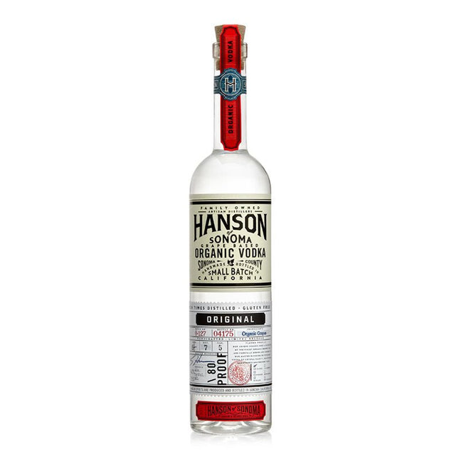 Hanson of Sonoma Organic Original Vodka 750ml - Uptown Spirits
