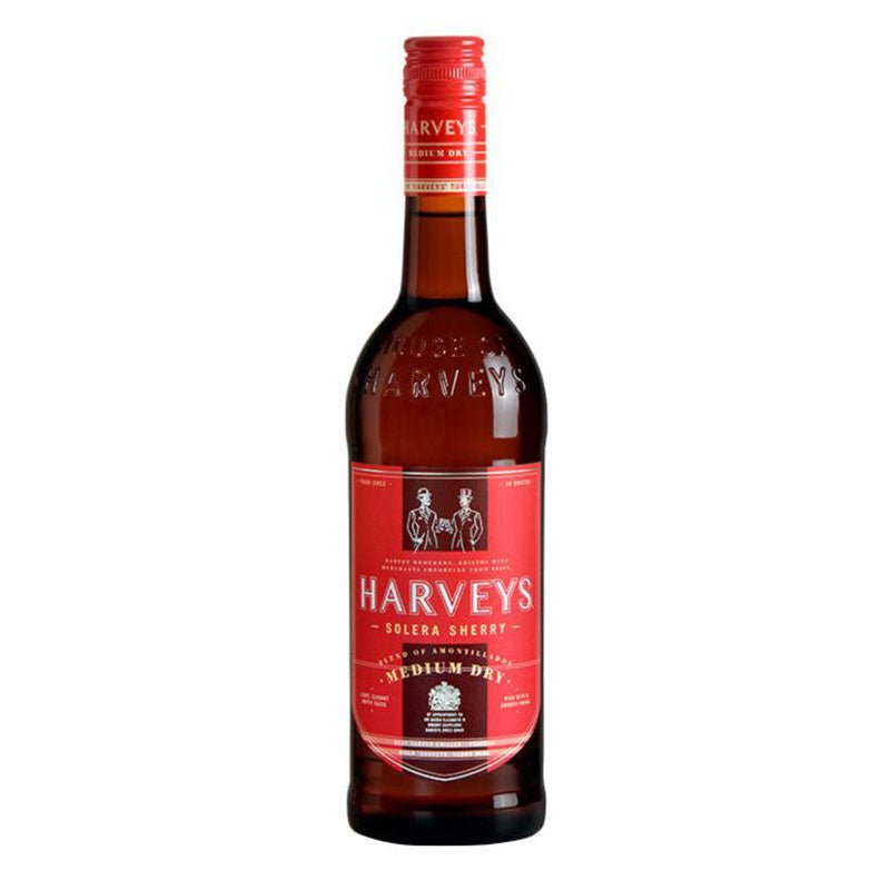 Harveys Solera Sherry Wine Medium Dry Wine 750ml - Uptown Spirits