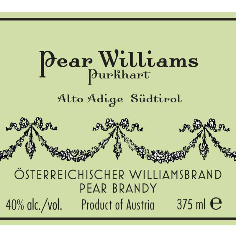 Haus Pear Williams Purkhart Eau De Vie 375ml - Uptown Spirits