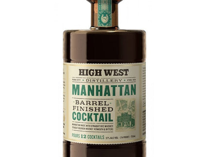 High West Manhattan Barrel Finish Cocktail 750ml - Uptown Spirits