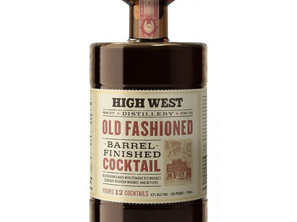 High West Old Fashioned Barrel Finish Cocktail 750ml - Uptown Spirits