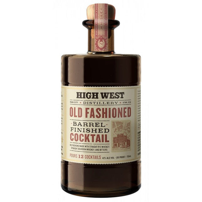 High West Old Fashioned Barrel Finish Cocktail 750ml - Uptown Spirits